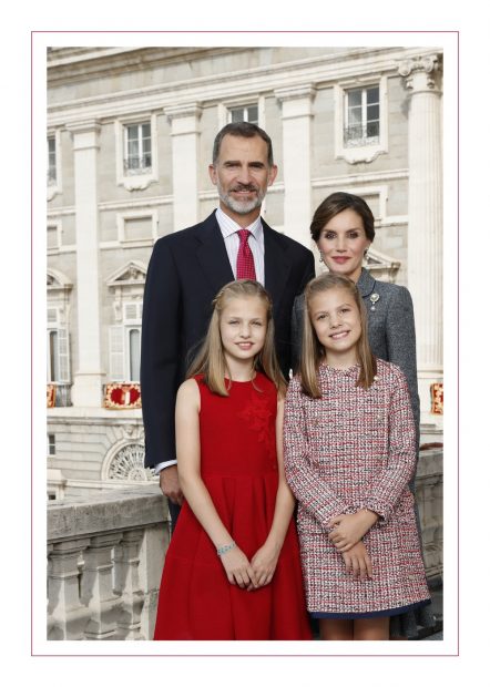 Los Reyes nos felicitan la Navidad desde el Palacio Real