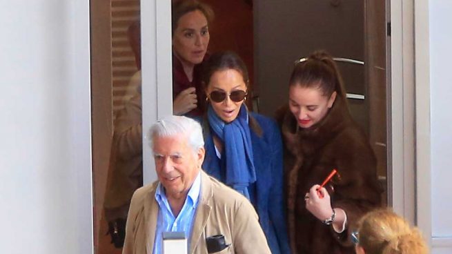 Isabel Preysler, Vargas Llosa y Tamara Falcó