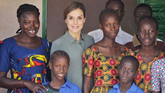 Doña Letizia, una 'granjera real' en la ciudad de Ziguinchor.