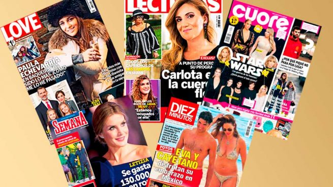 Revistas del corazón del miércoles 13 de diciembre de 2017