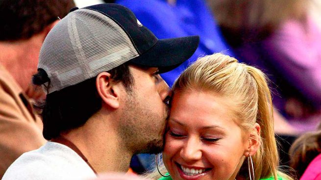 Enrique Iglesias y Anna Kournikova