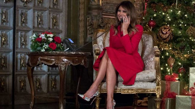 Melania Trump Nochebuena