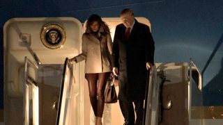 Melania Trump y el presidente de Estados Unidos, Donald Trump. / Gtres