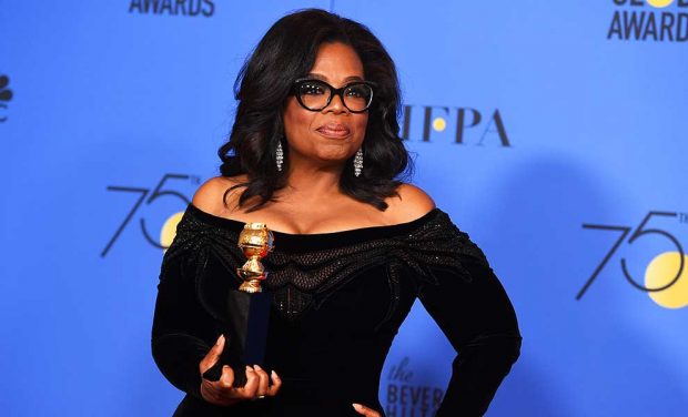 Oprah Winfrey Globos de Oro 2018