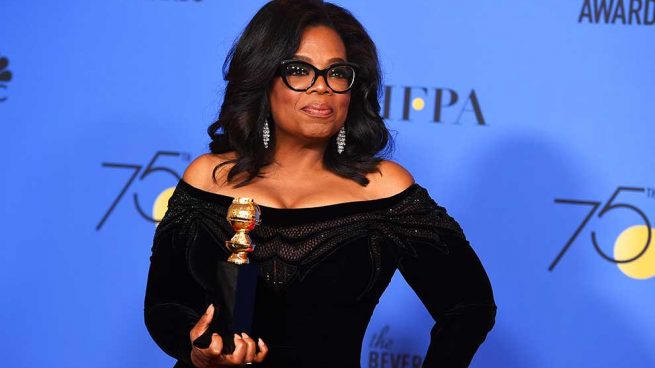 Oprah Winfrey Globos de Oro 2018