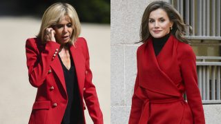 La reina Letizia y Brigitte Macron / Gtres