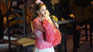 Isabel Pantoja durante su concierto en Gran Canaria/ Gtres