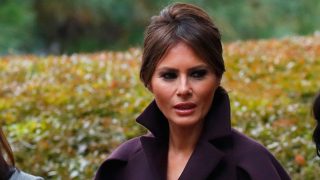 Melania Trump ha conquistado el invierno con sus abrigos / Gtres