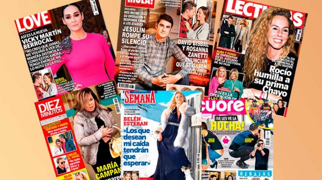 revistas del corazón 17 de enero de 2018 Jesulín