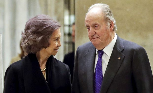 Los reyes Juan Carlos y Sofía