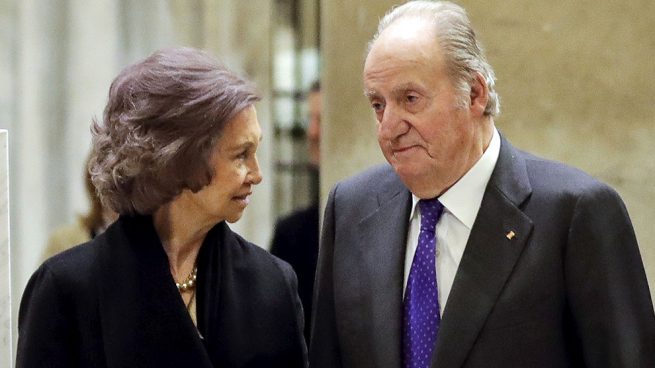 Los reyes Juan Carlos y Sofía