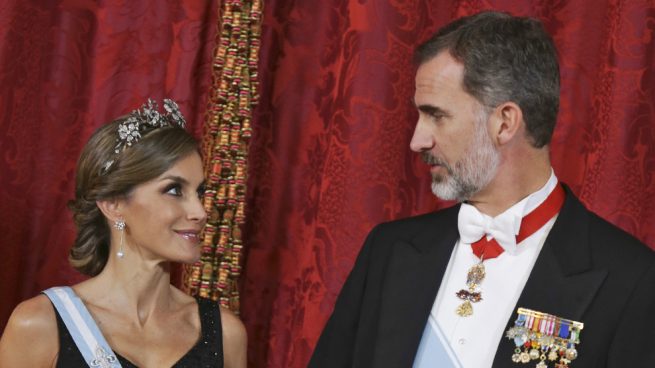 Los reyes don Felipe y doña Letizia