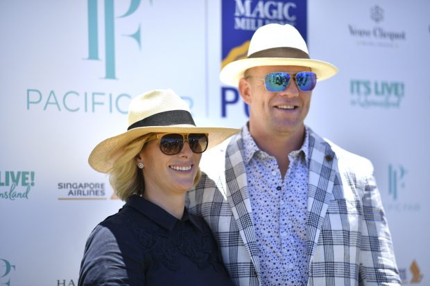 Mike Tindall y Zara Phillips 