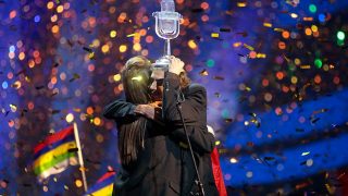 Luisa y Salvador Sobral celebran la victoria de Portugal en Eurovisión 2017 / Gtres