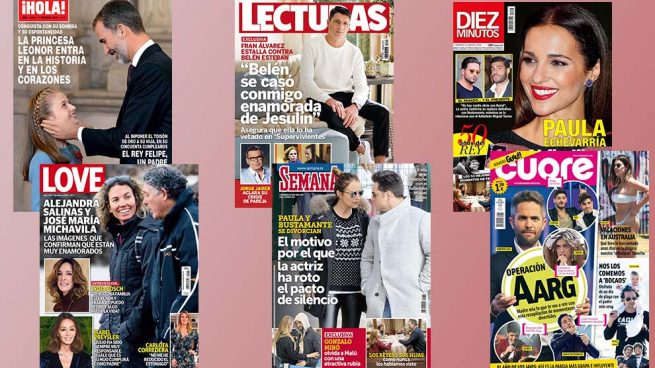 El debut de Leonor, la separación de Paula Echevarría y una exclusiva de Fran Álvarez protagonizan las portadas de la semana