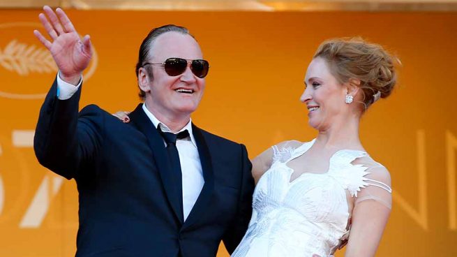 Uma Thurman y Quentin Tarantino