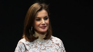 La Reina durante la entrega de los Premios Nacionales de Innovación y Diseño / Gtres