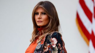 Melania Trump siempre sabe como enamorar / Gtres