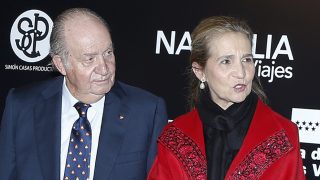 Don Juan Carlos y su hija la infanta doña Elena / Gtres