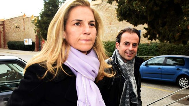 Arantxa Sánchez Vicario y Josep Santacana