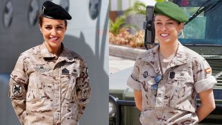 Paula y Blanca, dos ¿experimentadas? militares / Gtres