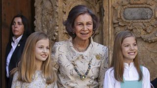 La reina Sofía y sus nietas / Gtres