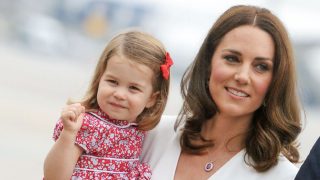 Kate Middleton y su hija Charlotte / Gtres