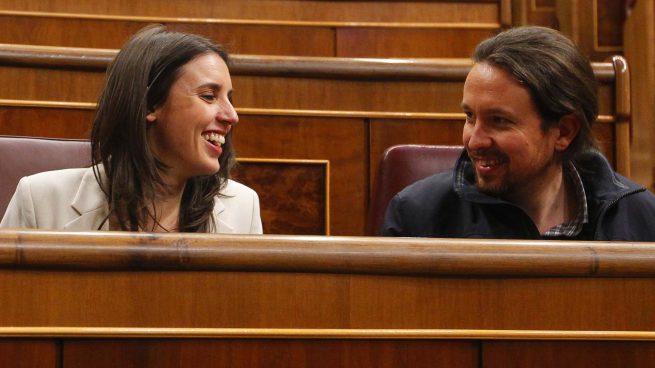 Pablo Iglesias Irene Montero