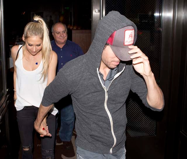 Anna Kournikova y Enrique Iglesias. (Foto: Gtres)