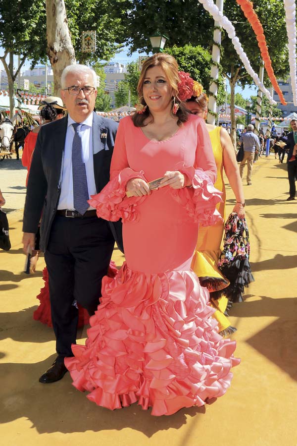 Susana Díaz en la Feria de Abril 2018