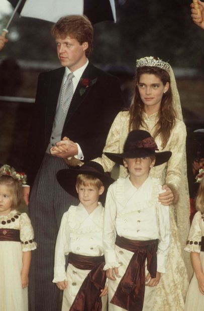 La primera esposa del Conde, Victoria Lockwood , con la tiara/ Gtres