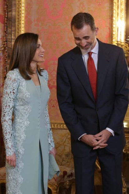 Rey Felipe y reina Letizia