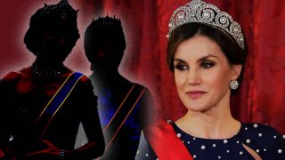 La reina Letizia en un fotomontaje de LOOK