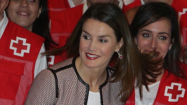 El guiño de doña Letizia en el Día Mundial de la Cruz Roja