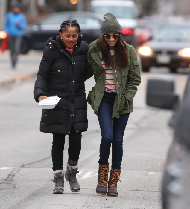 Meghan Markle y Doria Radlan