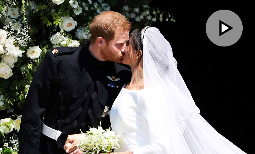 Los mejores momentos de la boda de Harry y Meghan Markle en un solo clic