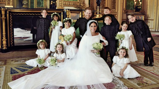 Lo que todavía no se ha contado de las fotos oficiales de la boda de Harry y Meghan