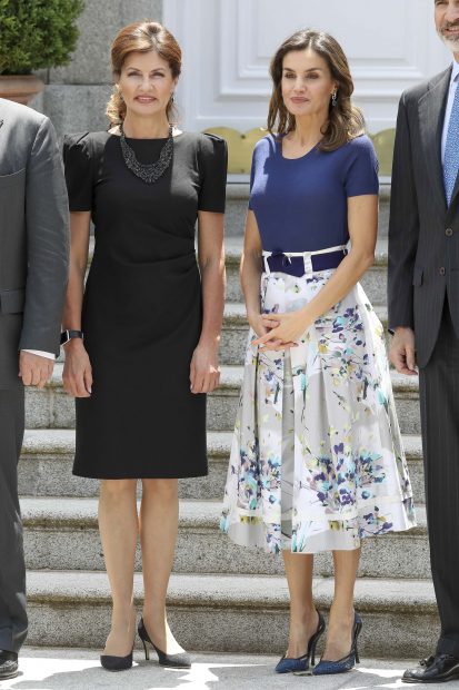 Maryna Poroshenko y Letizia