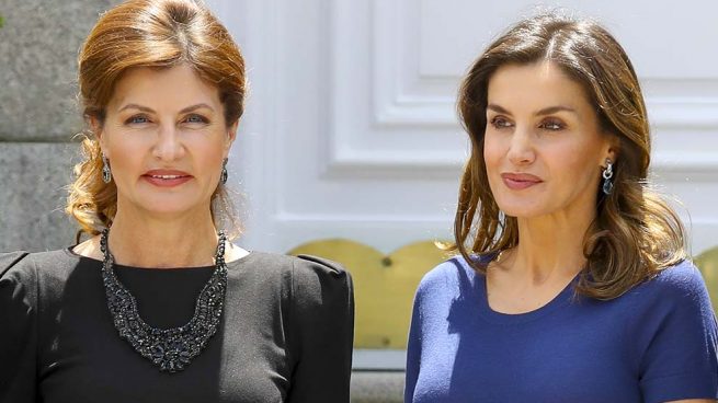 Letizia y Maryna Poroshenko