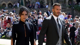 David y Victoria Beckham en la boda de Meghan y Harry / Gtres