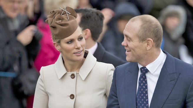 Zara Phillips y Mike Tindall