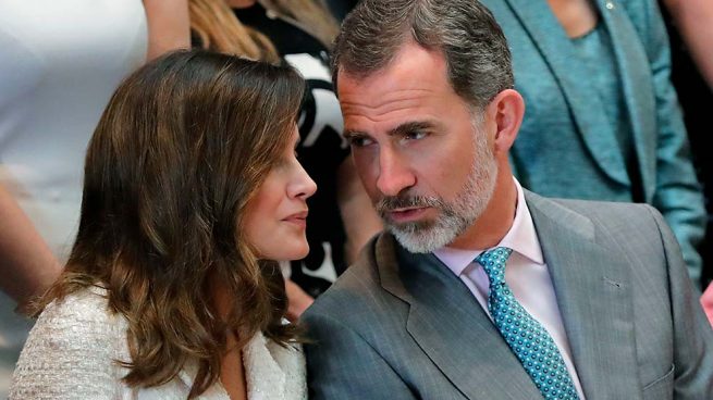 Los reyes Felipe y Letizia