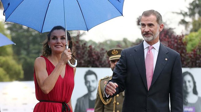 Los reyes Felipe y Letizia