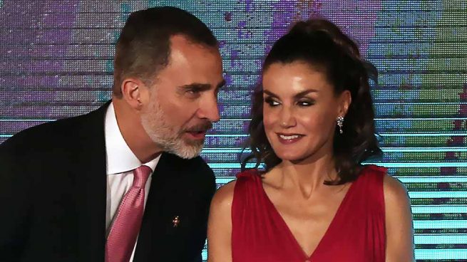 Los reyes Felipe y Letizia