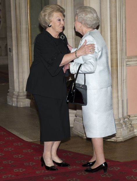 La reina Isabel con Beatriz de Holanda / Gtres