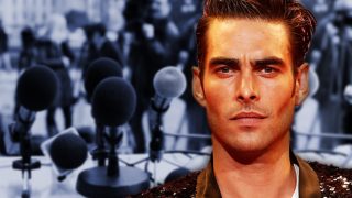 Jon Kortajarena en un fotomontaje de LOOK