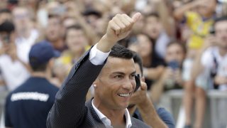 Cristiano Ronaldo, tras el reconocimiento médico / Gtres.