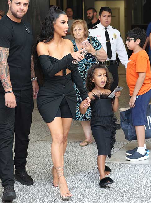 Kim Kardashian y North West