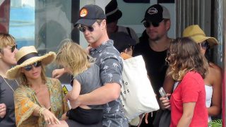 GALERÍA: Así disfrutan Elsa Pataky, Chris Hemsworth y Matt Damon con sus familias de San Sebastián / Gtres