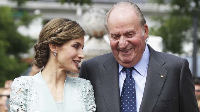 reina Letizia rey Juan Carlos